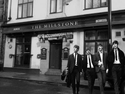 Millstone with Beatles
